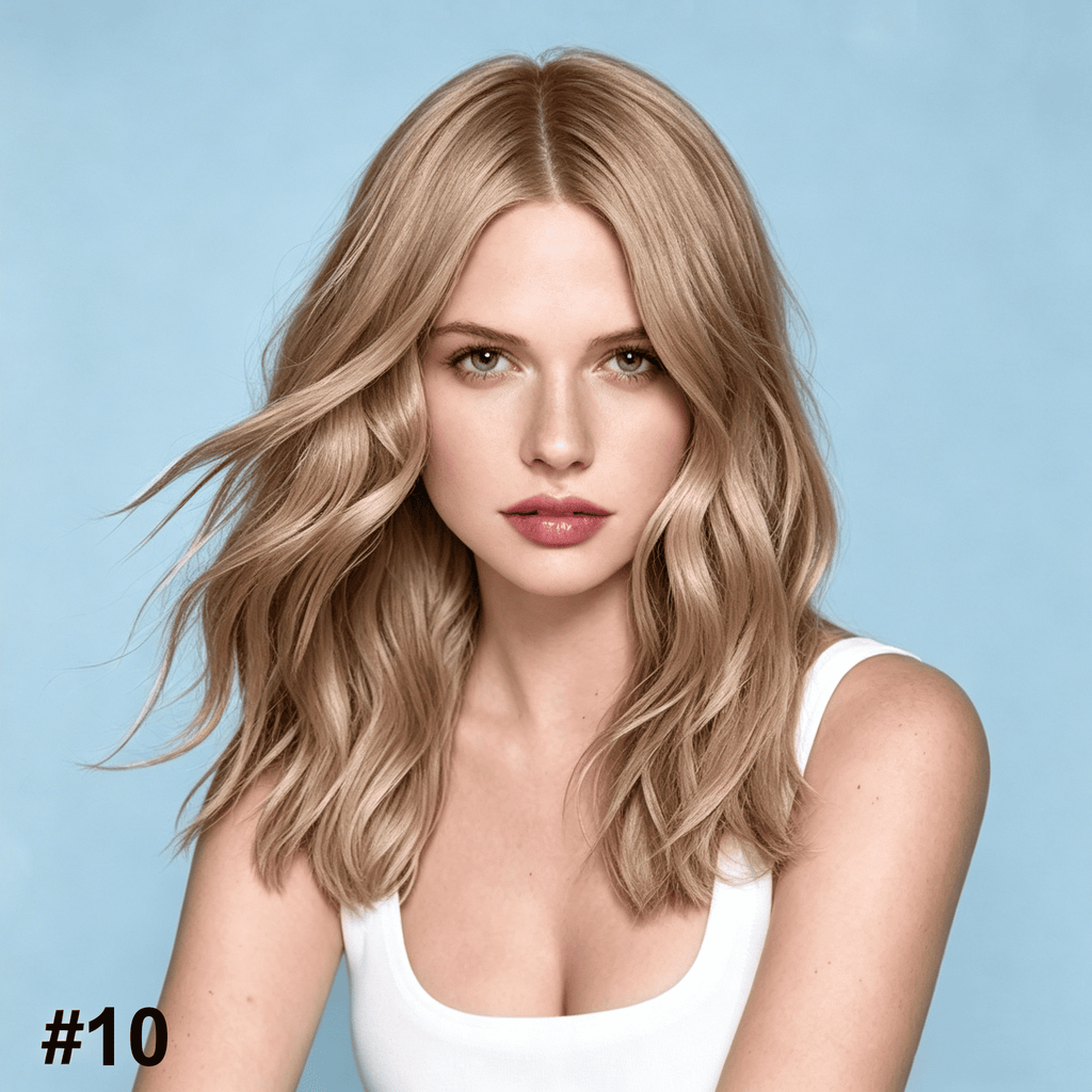 SilkSeam – ✨ Invisible Tape-In Hair Extensions, 100% Virgin Human Hair (10 Pcs)