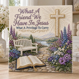 HymnPearl – ⏳ ✝️ Beginner-Friendly Sacred Hymn Pearl Art Kit | Christian Hymn Artwork with Scratch-Resistant, Non-Fading Pearl Beads, DIY Faith-Inspired Decor 🙏✨