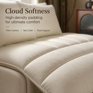 SnugShift – 3-Mode Convertible Folding Sofa Bed with Side Storage Pockets & Silent Wheels