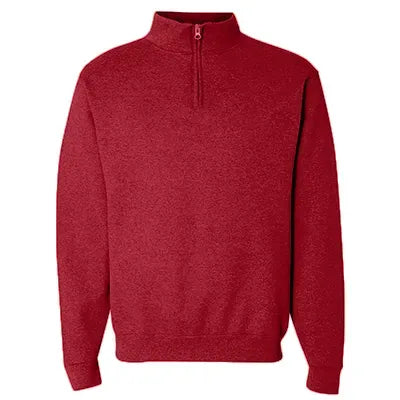VarsityStitch – Retro Wool Felt Letter Quarter-Zip Sweatshirt