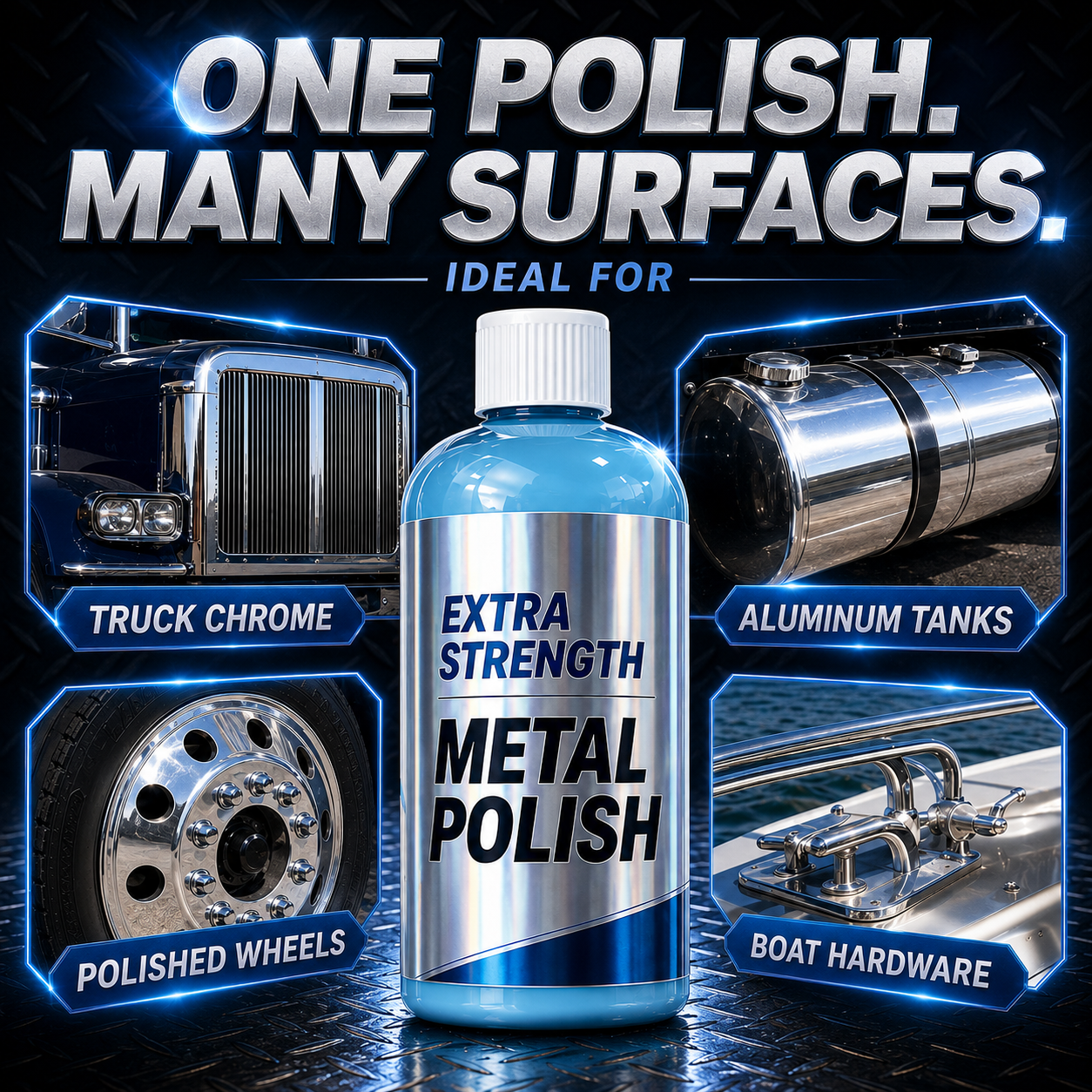 ✨ShineForge – Heavy-Duty Metal Shine Polishing Compound🛠️