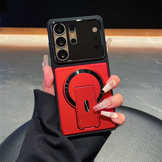 2026 Samsung S26 Series Full-Coverage, Shockproof Protective Case with Invisible Kickstand