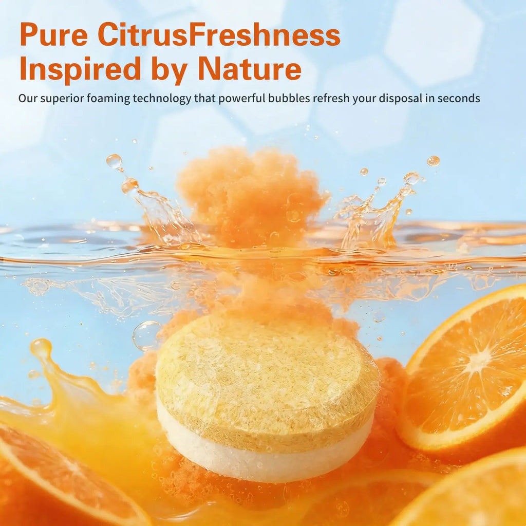 FoamFresh – Deep Clean Garbage Disposal Cleaner Tablets