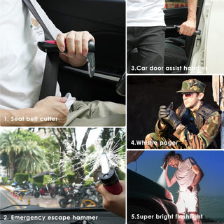 AutoAssist – 👀 5-in-1 Car Door Support & Emergency Tool
