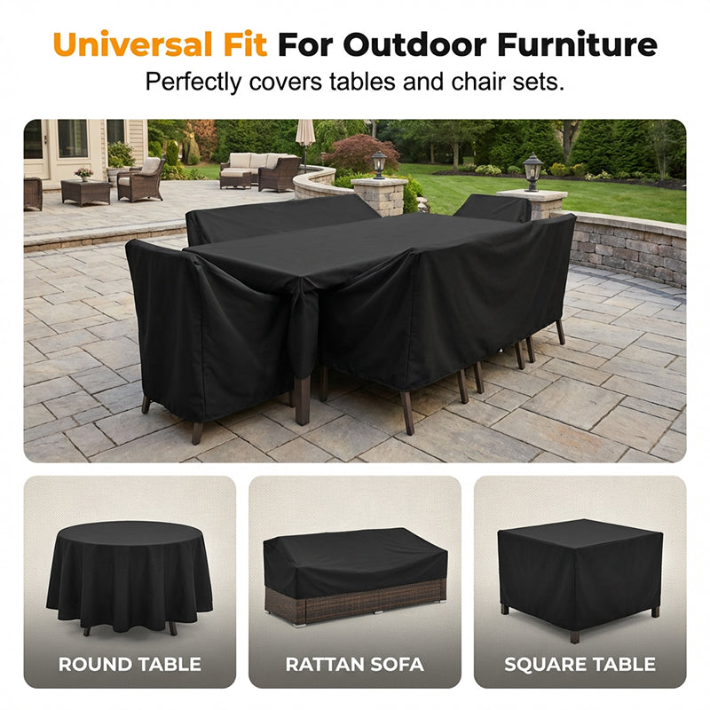 PatioShield – All-Weather Outdoor Furniture Cover