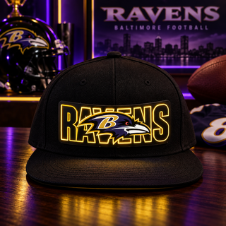 GameGlow – Football Fan LED Light-Up Snapback Cap