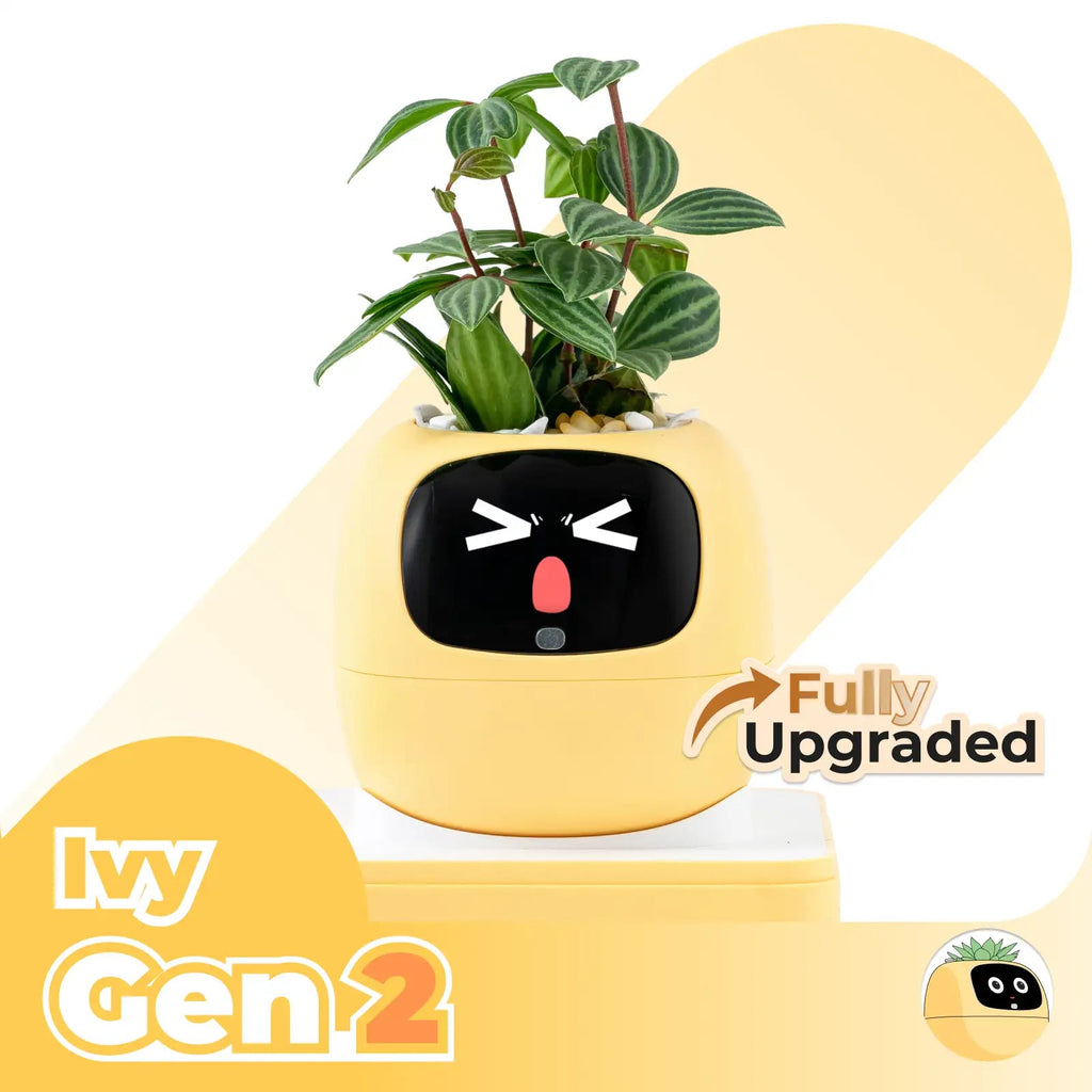 IvyBuddy – Gen 2 Interactive Smart Plant Pet & Relaxing Desk Companion