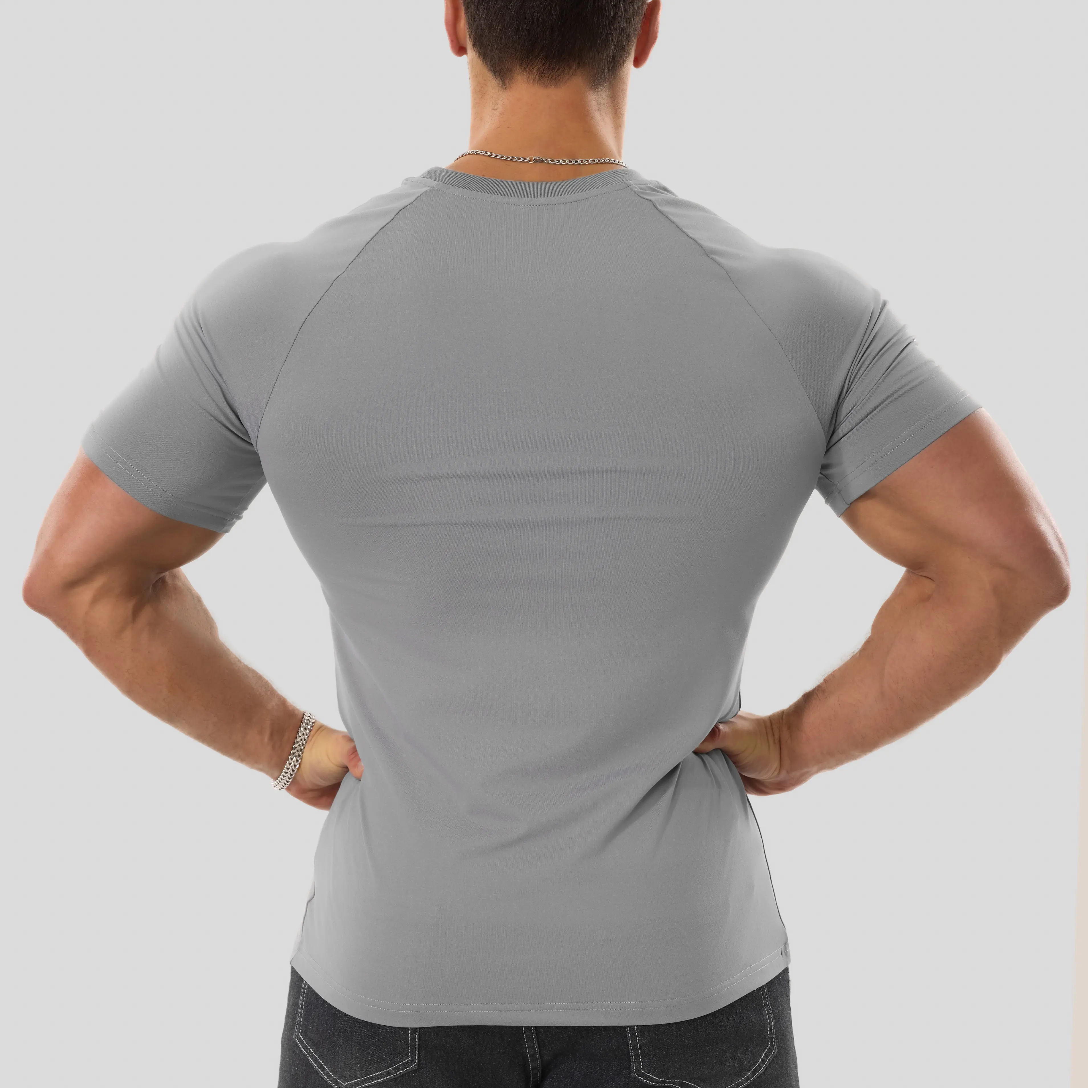 RaglanFlex – Men's Raglan Sleeve Tee, Athletic Tapered Fit