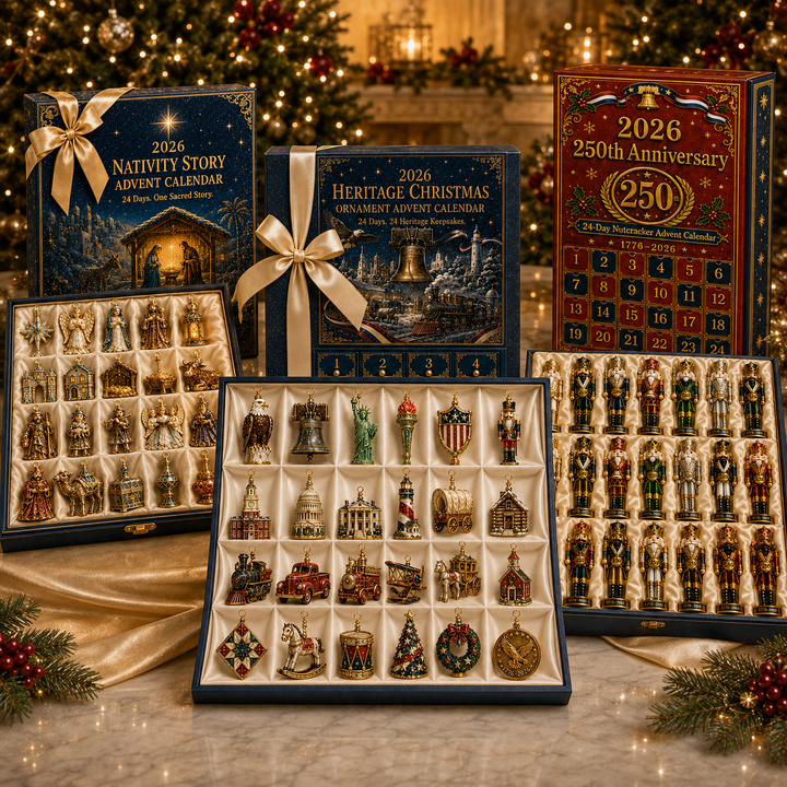 Heritage, Nativity Story, and Nutcracker Advent Calendar editions