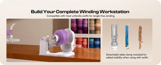 YarnGlide – A1 Pro Max Electric Yarn Winder