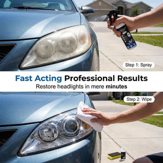 ClearBeam Headlight Restorer – Oxidation & Yellowing Removal Polish Kit