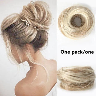 BunBloom – Synthetic Messy Bun Scrunchie Hair Piece for Instant Volume and a High Crown💇‍♀️