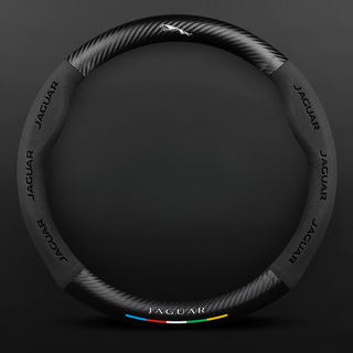SuedeGrip – Carbon Fiber Suede Steering Wheel Cover, Anti-Slip & Wear-Resistant