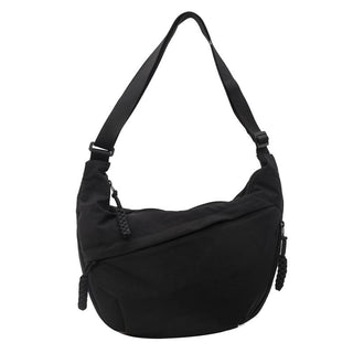 CrescentCarry – 🏆👜 Women's Plain-Color Nylon Crossbody Hobo Bag