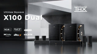 SkyWaveDual – 9.2.6 Dolby Atmos Wireless Surround Soundbar System with Dual 10" Subwoofers