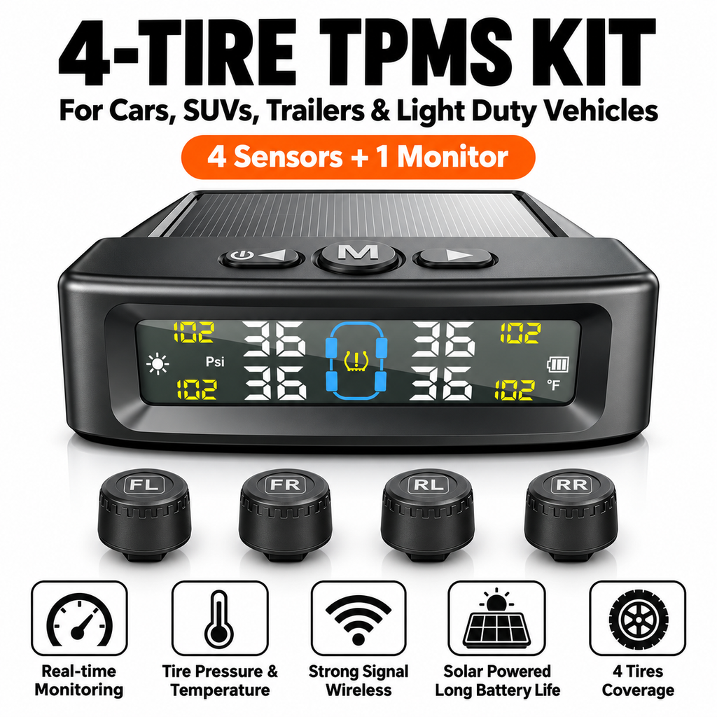 RigSight – Solar Tire Pressure Monitoring System for RVs, Trailers & Trucks