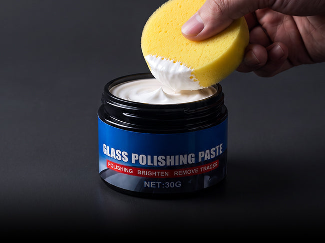 🔥GlassClarity – Car Glass Oil Film Remover & Rain-Repelling Paste🚗