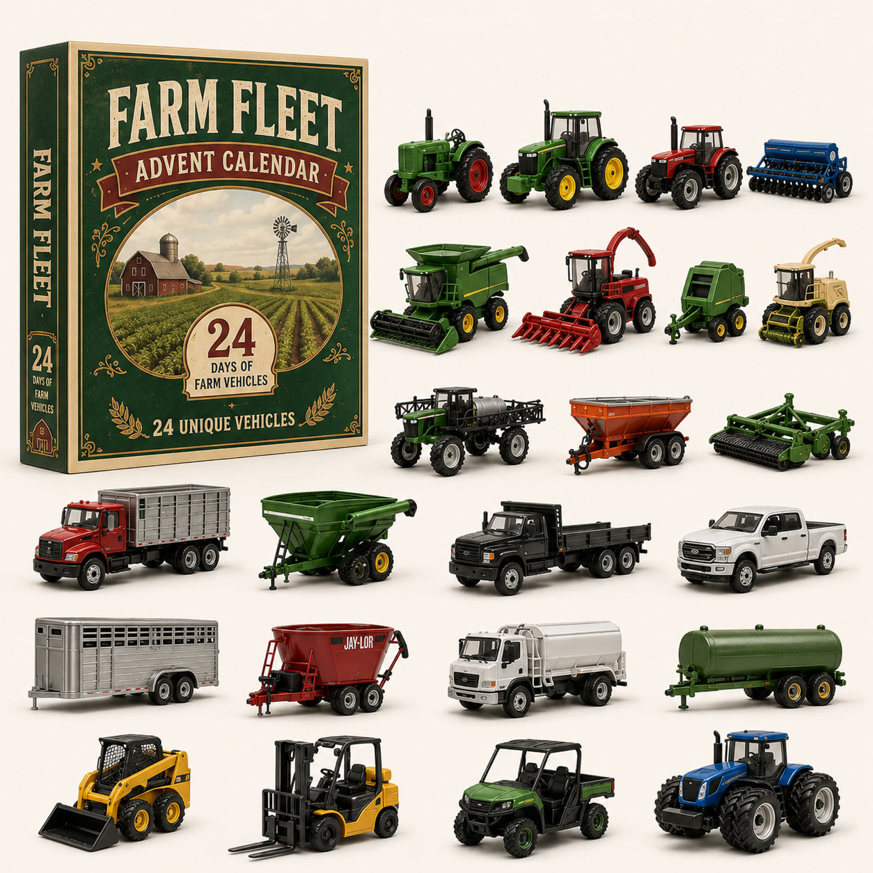 FleetCountdown – 🚒 24-Day Vehicle Advent Calendar
