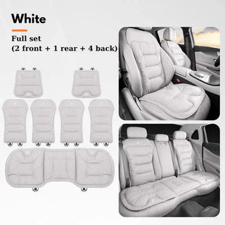 CushySeat – Skin-Friendly, Dirt-Repellent PU Leather Car Seat Cushions