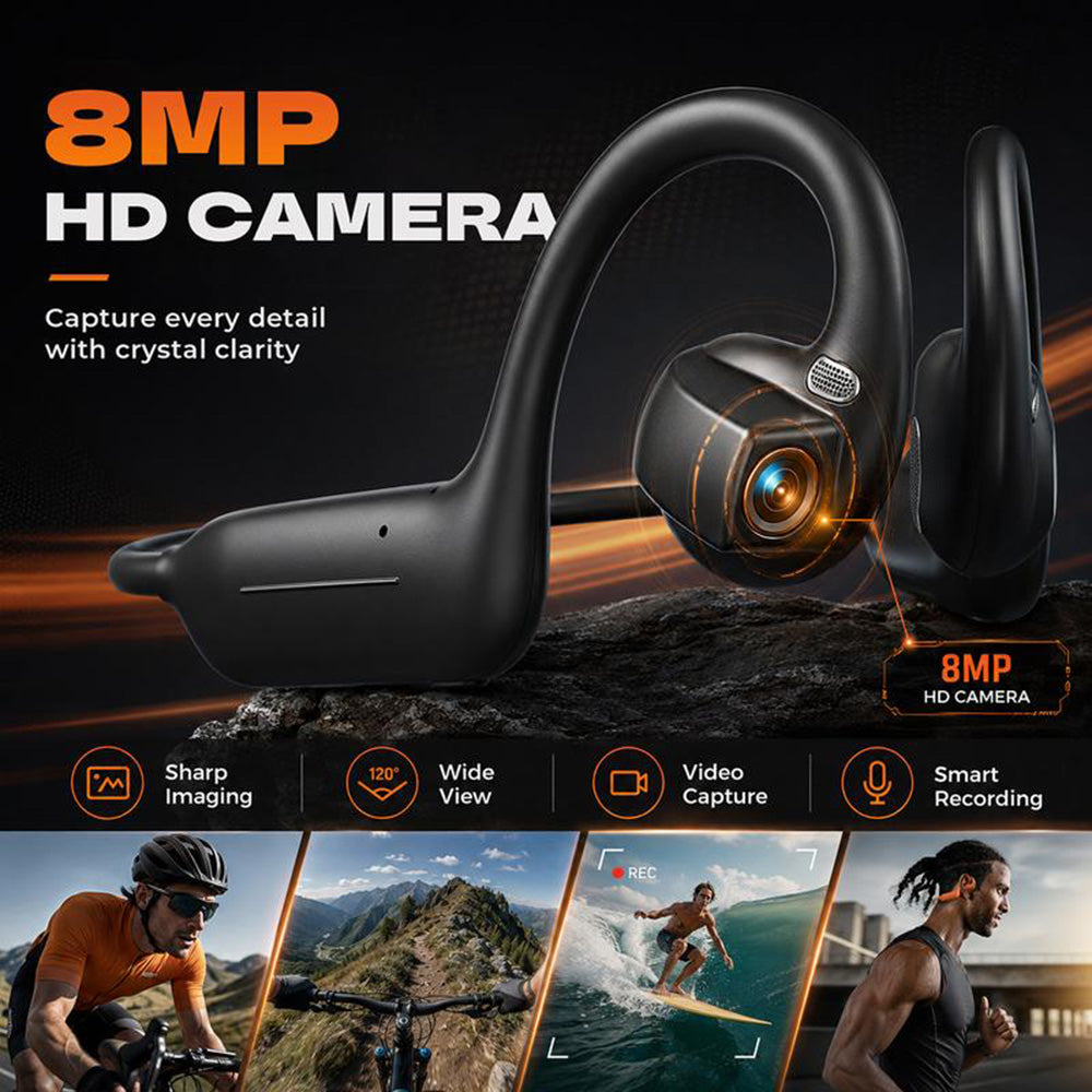 OpenCapture – Wireless Open-Ear Camera Headset