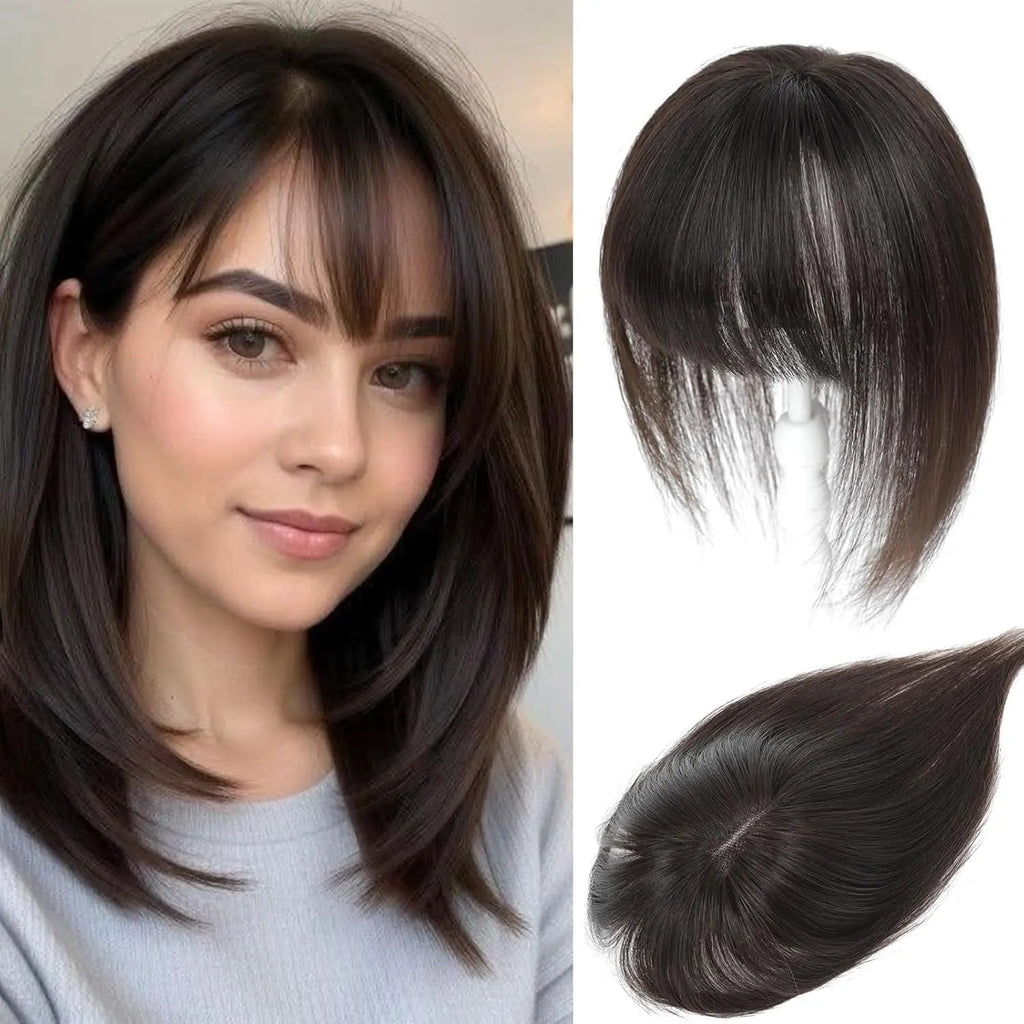 BangBlend – 🔥 Hair Topper with Bangs for Thinning Hair