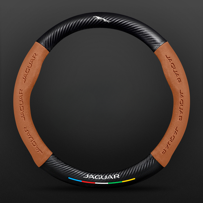 SuedeGrip – Carbon Fiber Suede Steering Wheel Cover, Anti-Slip & Wear-Resistant