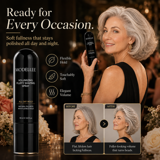 FluffLift – 90ml Volumizing Hair Shaping Spray with Long-Lasting Hold and Peach Fragrance