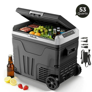 FrostRover – Portable 12V/24V Car Refrigerator Freezer, 42/53/68 Quart