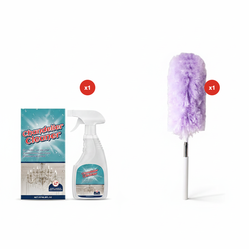 CrystalGlow – Chandelier Cleaning & Care Spray