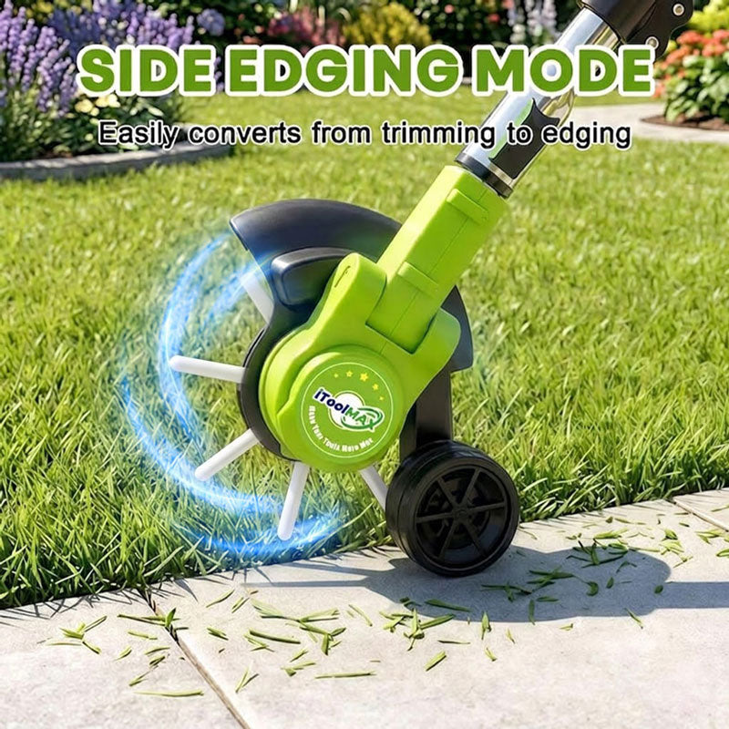 TrimTrio – 3-in-1 Cordless Grass Trimmer, Weed Eater & Edger