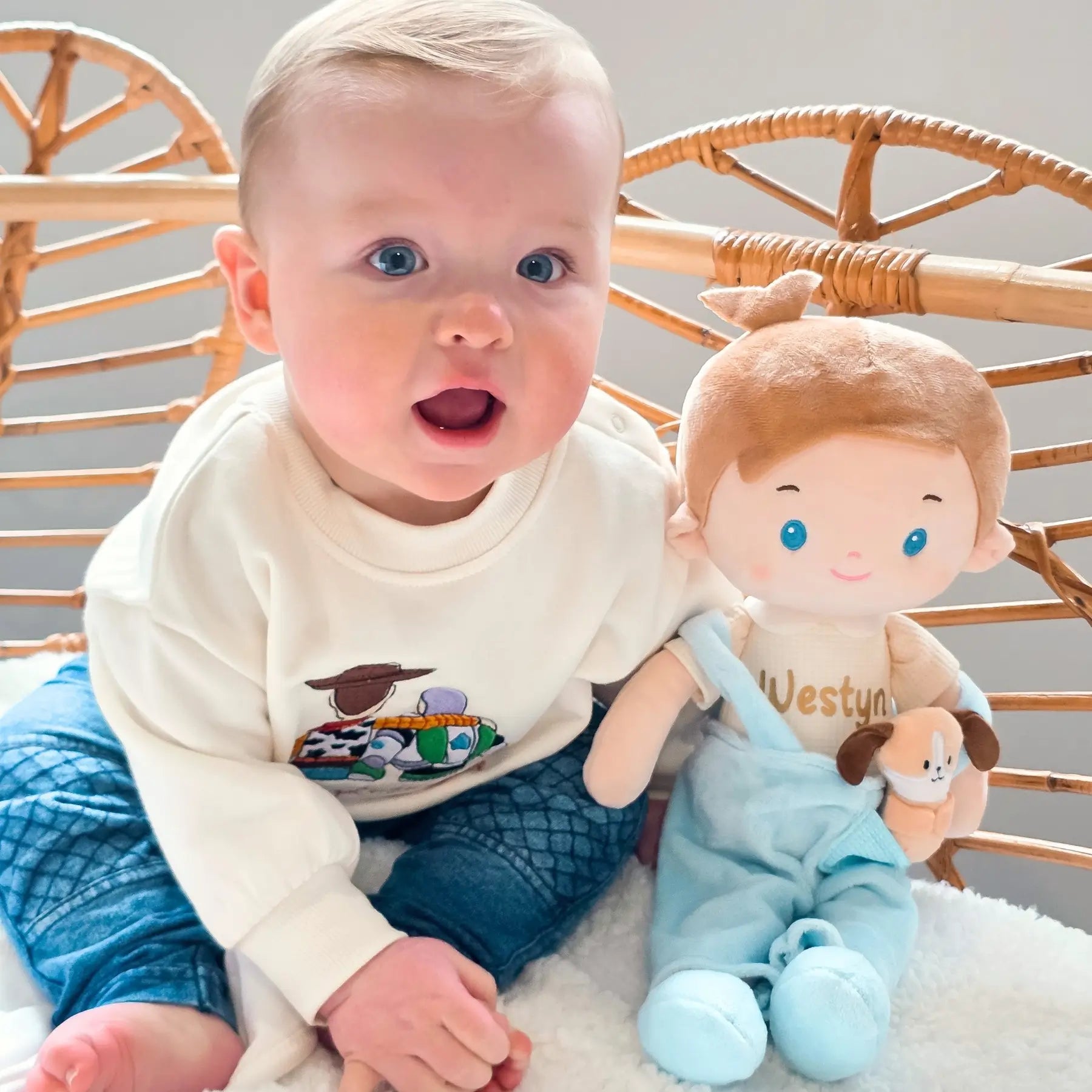 CuddleDaydream – Soft Plush My First Baby Doll, 16 in (40 cm)