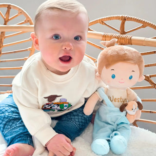 CuddleDaydream – Soft Plush My First Baby Doll, 16 in (40 cm)