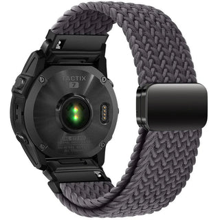 MagWeave – Magnetic Buckle Stretch Nylon Band for Garmin QuickFit 20/22/26mm