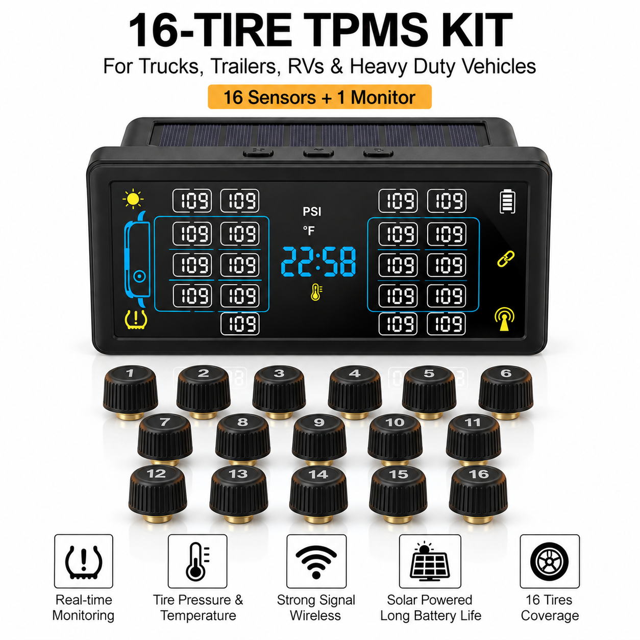 RigSight – Solar Tire Pressure Monitoring System for RVs, Trailers & Trucks