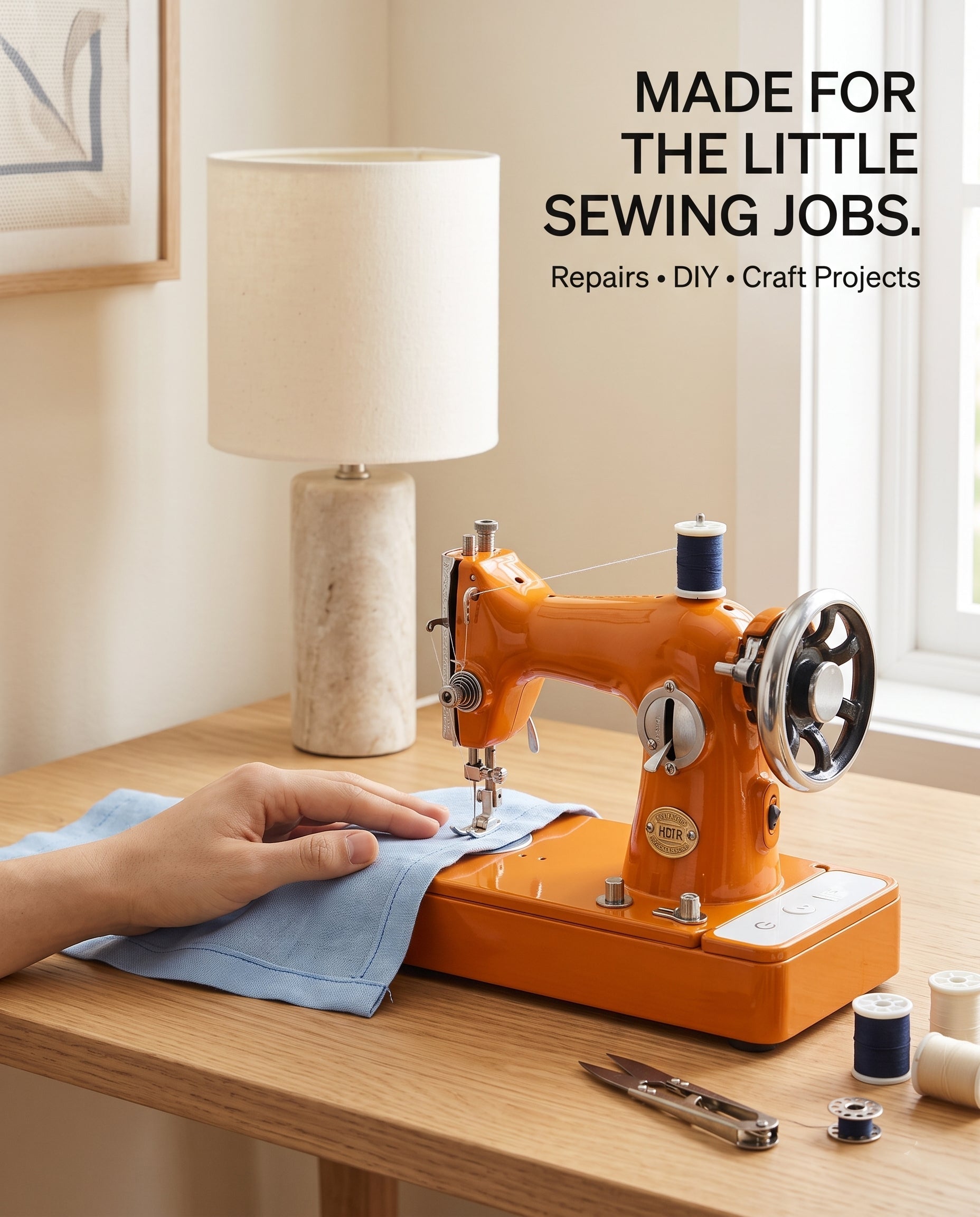 RetroStitch – Portable Mini Sewing Machine