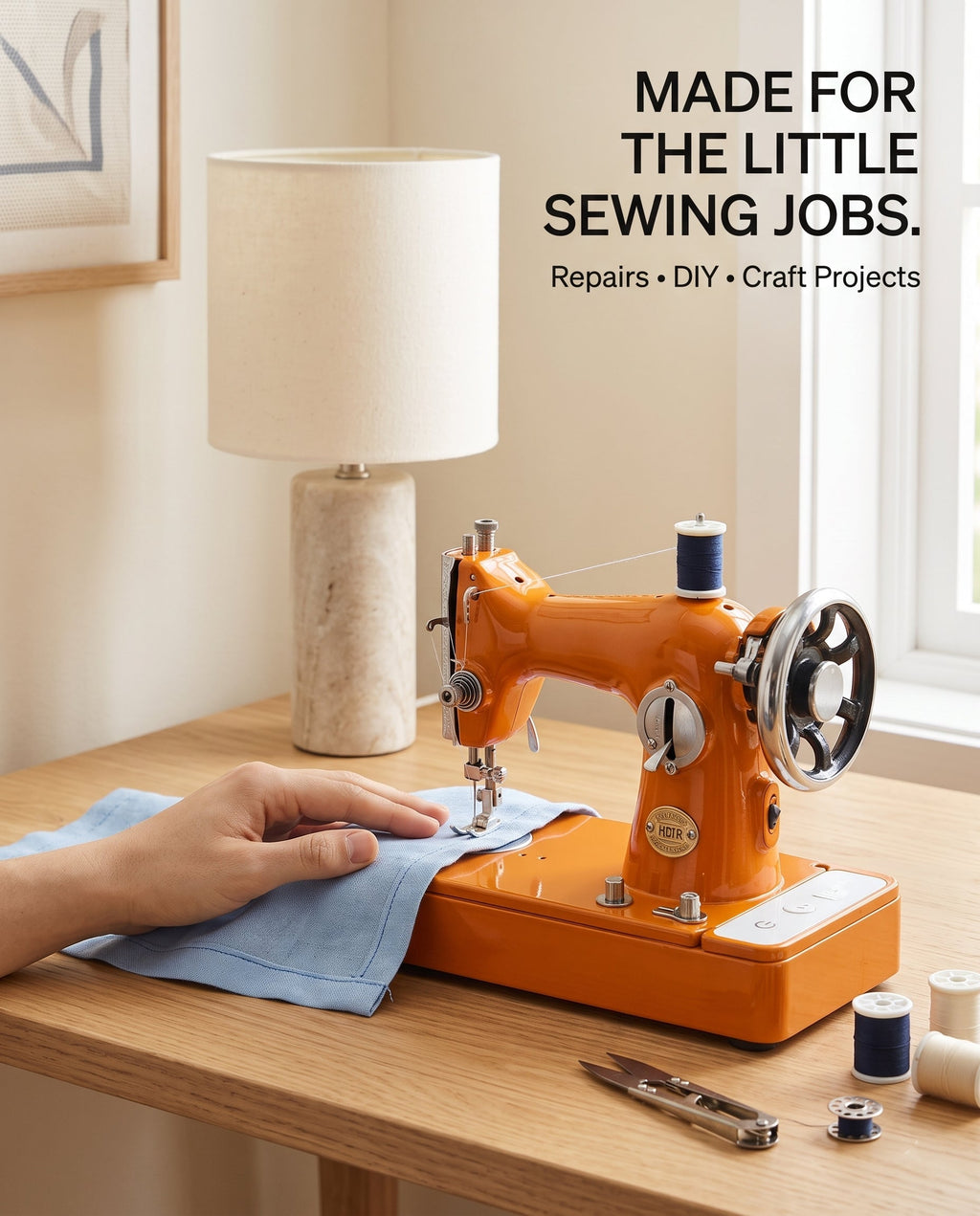 RetroStitch – Portable Mini Sewing Machine