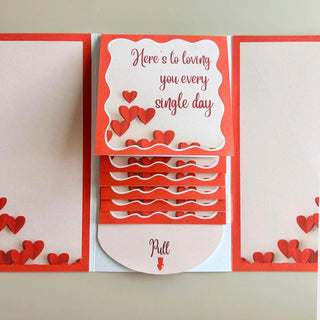 CascadeCard – Handmade Waterfall Gift Card Booklet