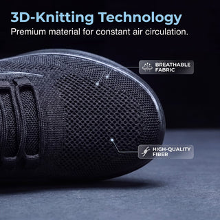 👟Get 50% OFF Your New Favorite Pair🛒Ultra Comfortable knitted fabric shoes, Lightweight Casual Walking Sneakers