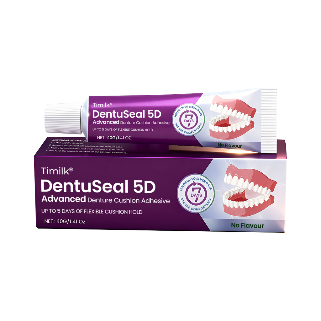 DentaCushion – Advanced Denture Cushion Adhesive With Up to 5 Days of Flexible Hold 🦷