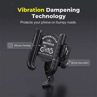 LockRide – Quick-Release Bike Phone Mount with Secure Lock👍