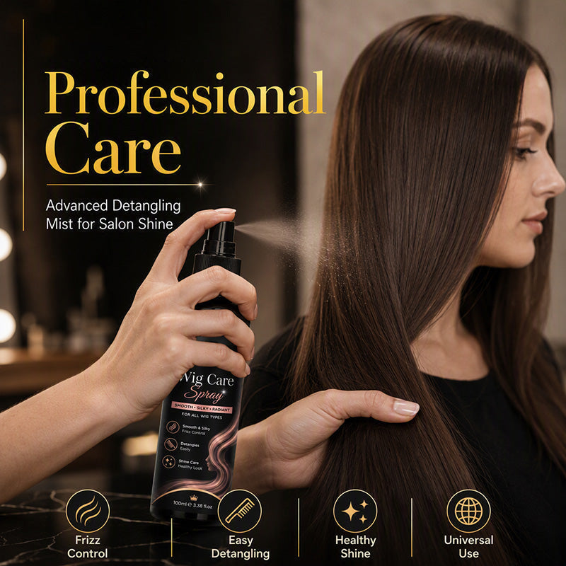 SilkGlide – Multi-Purpose Wig Care Spray for Detangling & Shine