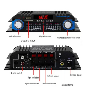 SoundBridge – BT-998 Mini Bluetooth Home & Car Amplifier