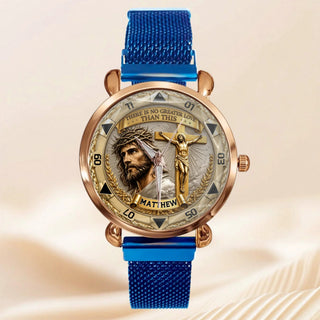 FaithMark – Personalized Crucifix Watch