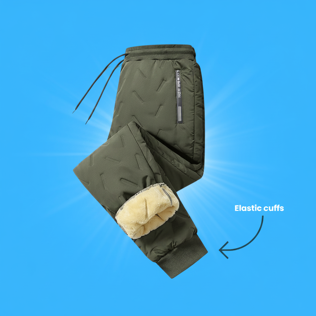 ThermaTrek – Unisex Fleece-Lined Water-Repellent Thermal Pants