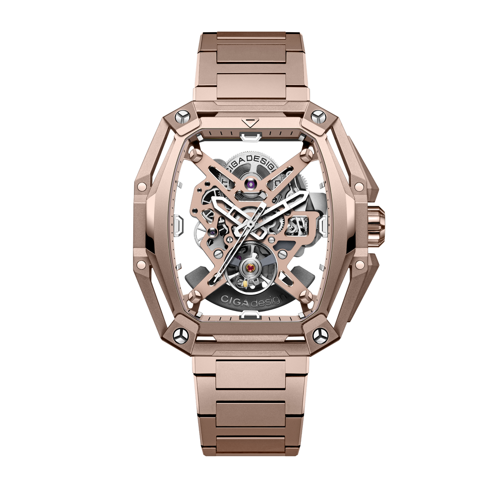 HunterVintage – CIGA Design Skeleton Automatic Watch