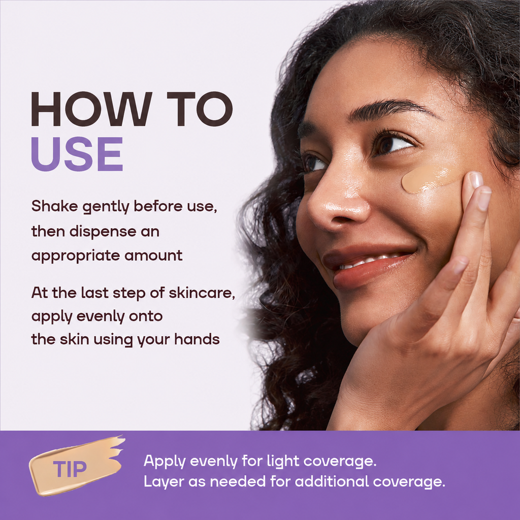 SerumGlow – Bifida Ferment Serum-Infused BB Cream, Skin Tint & Tinted Moisturizer