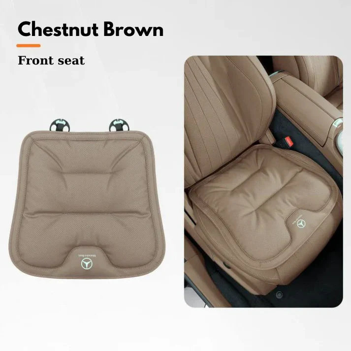 CushySeat – Skin-Friendly, Dirt-Repellent PU Leather Car Seat Cushions