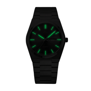 VittorioEdge – Stainless Steel Day/Date Quartz Watch