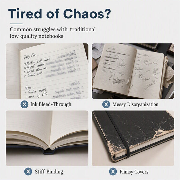 DayClarity – 2027 Minimalist Daily Planner Notebook