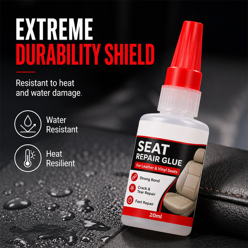 SeatSeal – 🚗 Quick-Dry Leather & Vinyl Repair Glue with Precision Nozzle